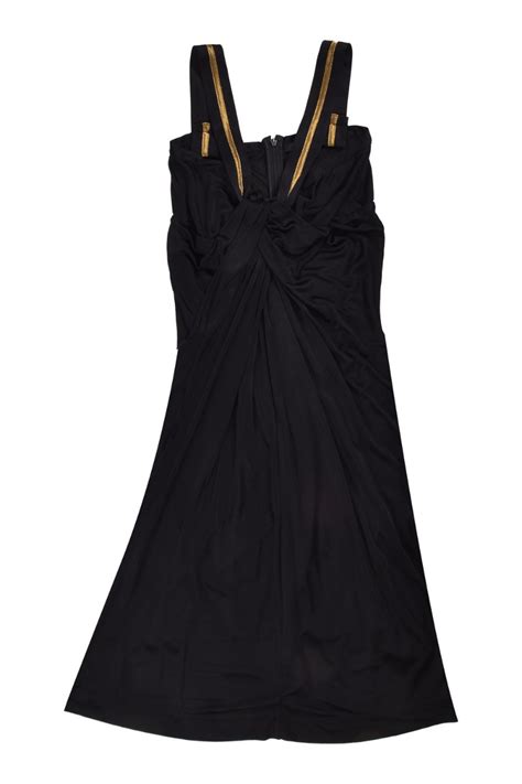 gucci premiere gold dress|black and gold Gucci dress.